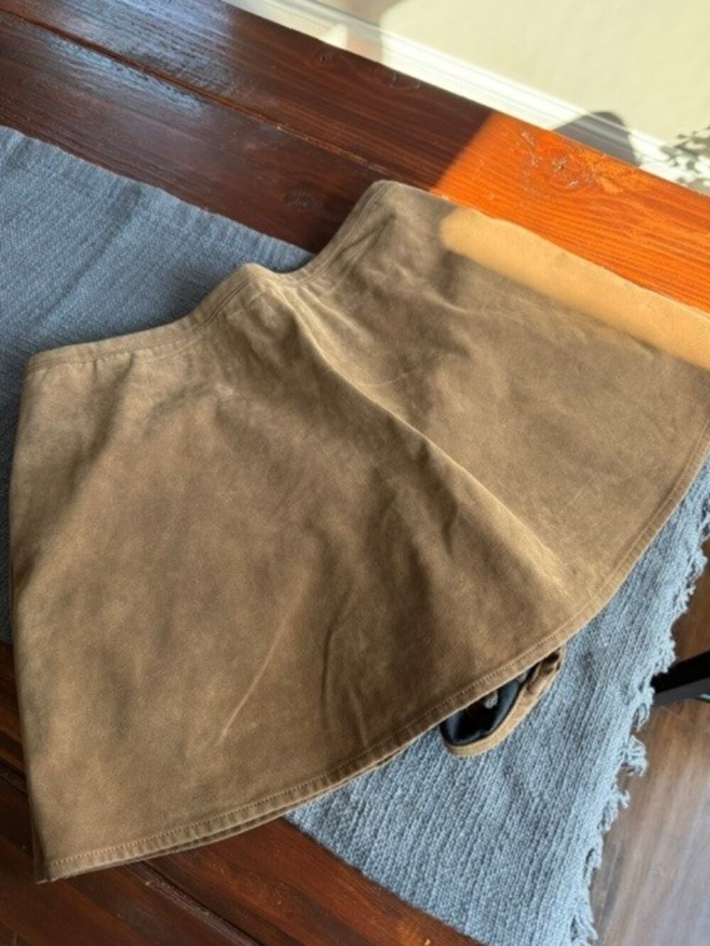 We The Free/Free People Paradise Found Faux Suede Skort
